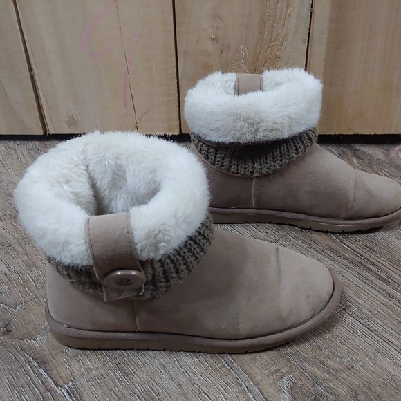 Rampage womans faux fur lined boots size 8 m - Picture 7 of 14